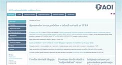 Desktop Screenshot of aoi.eu