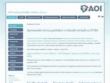 Tablet Screenshot of aoi.eu